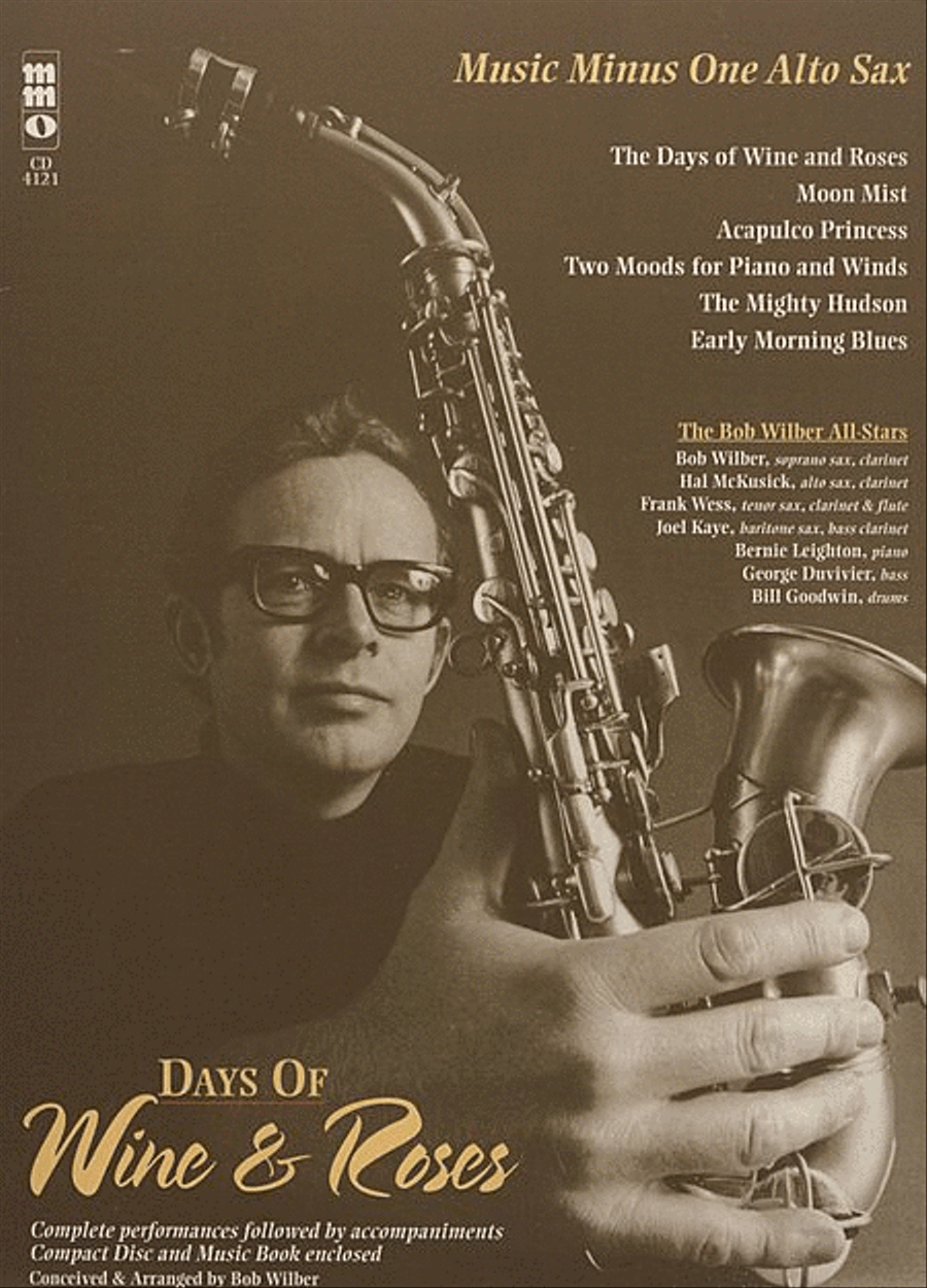 Days of Wine & Roses/Sensual Sax - The Bob Wilber All-Stars Alto Saxophone scores gallery preview page 1