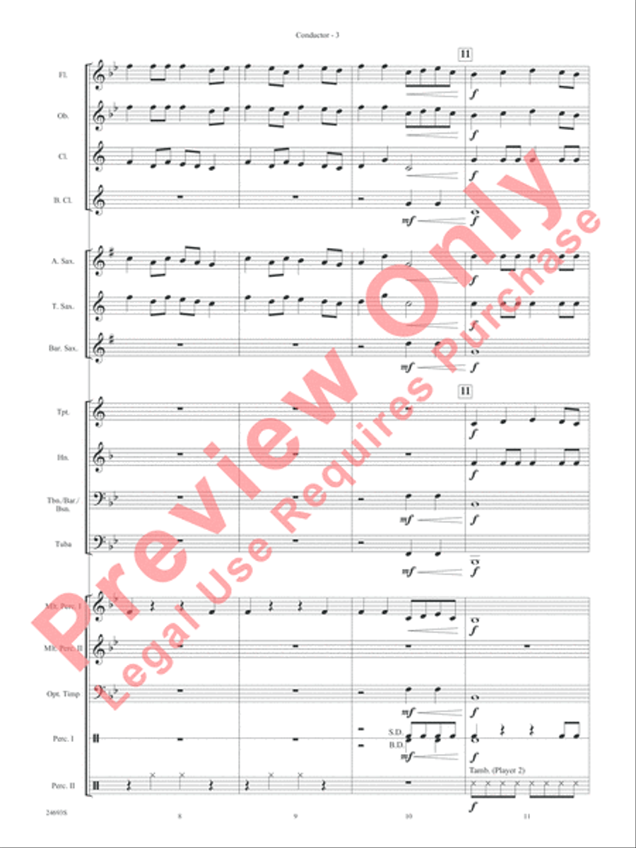 To a Skylark To a Skylark Concert Band scores gallery preview page 6