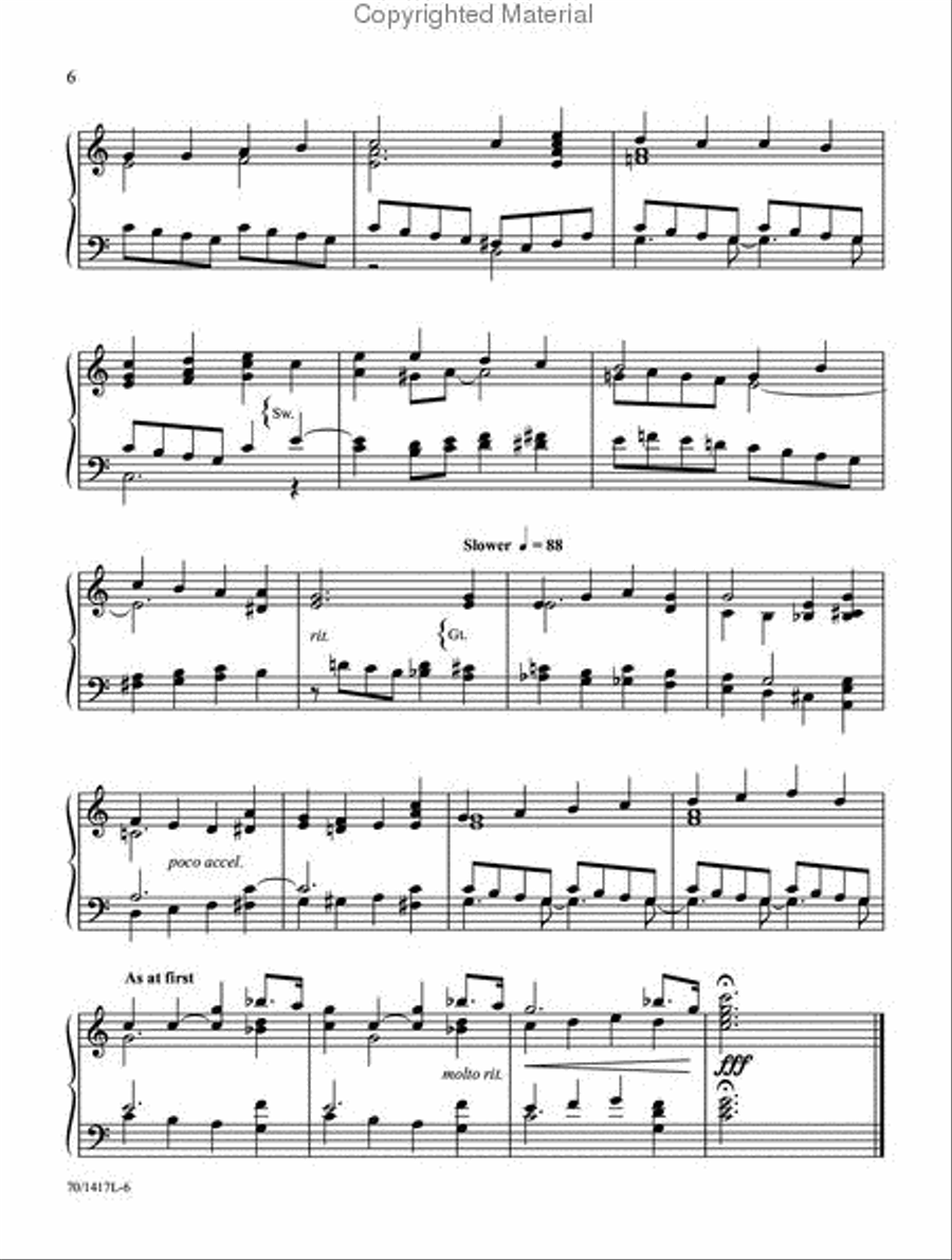Pull Out All the Stops! Vol. 3 Organ Solo scores gallery preview page 4