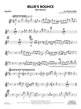 Billie's Bounce (arr. John Wasson) - Trumpet 1
