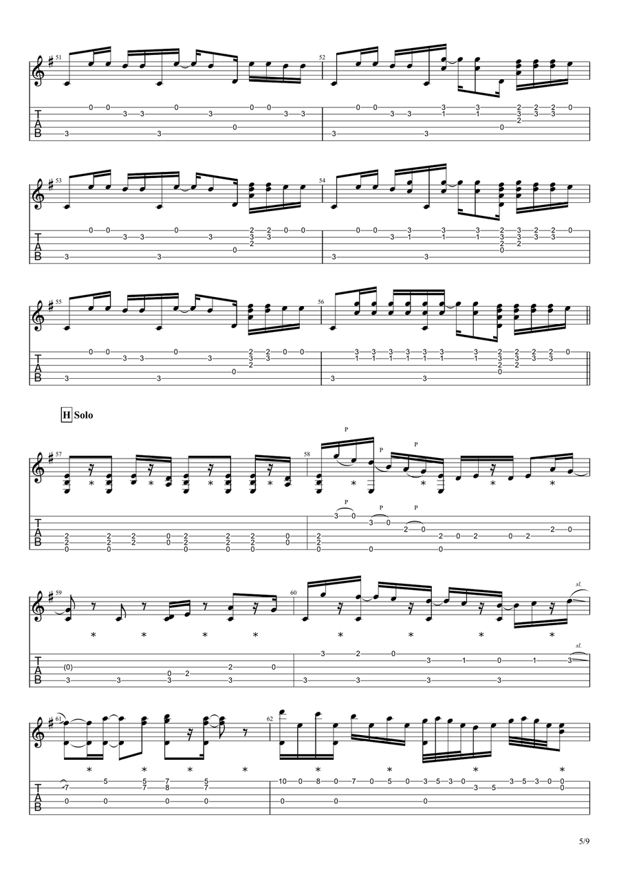 The Boys Of Summer Acoustic Guitar scores gallery preview page 5