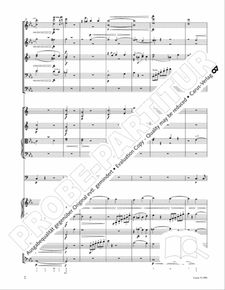The Creation (Die Schopfung) 4-Part scores gallery preview page 21