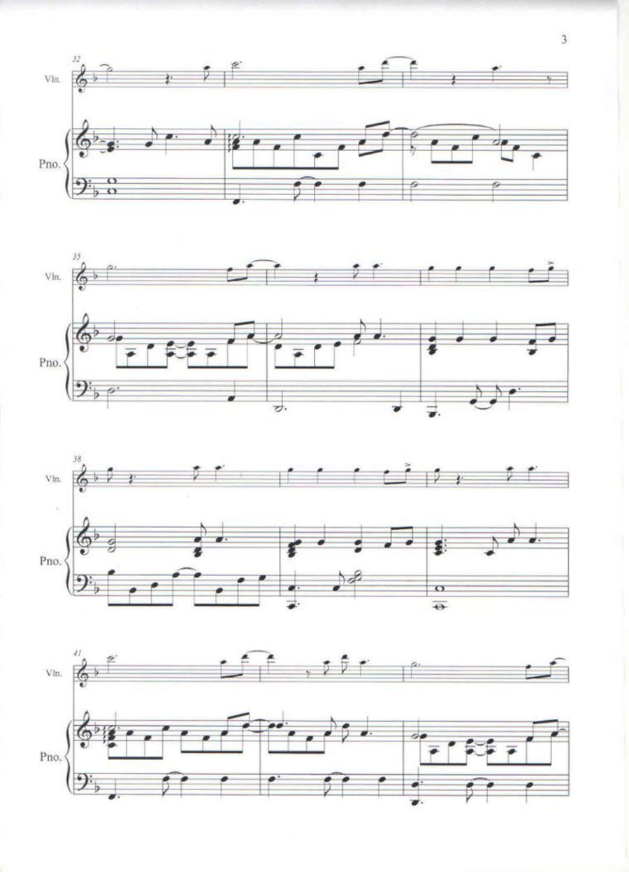 All Of Me All Of Me Violin Solo scores gallery preview page 3