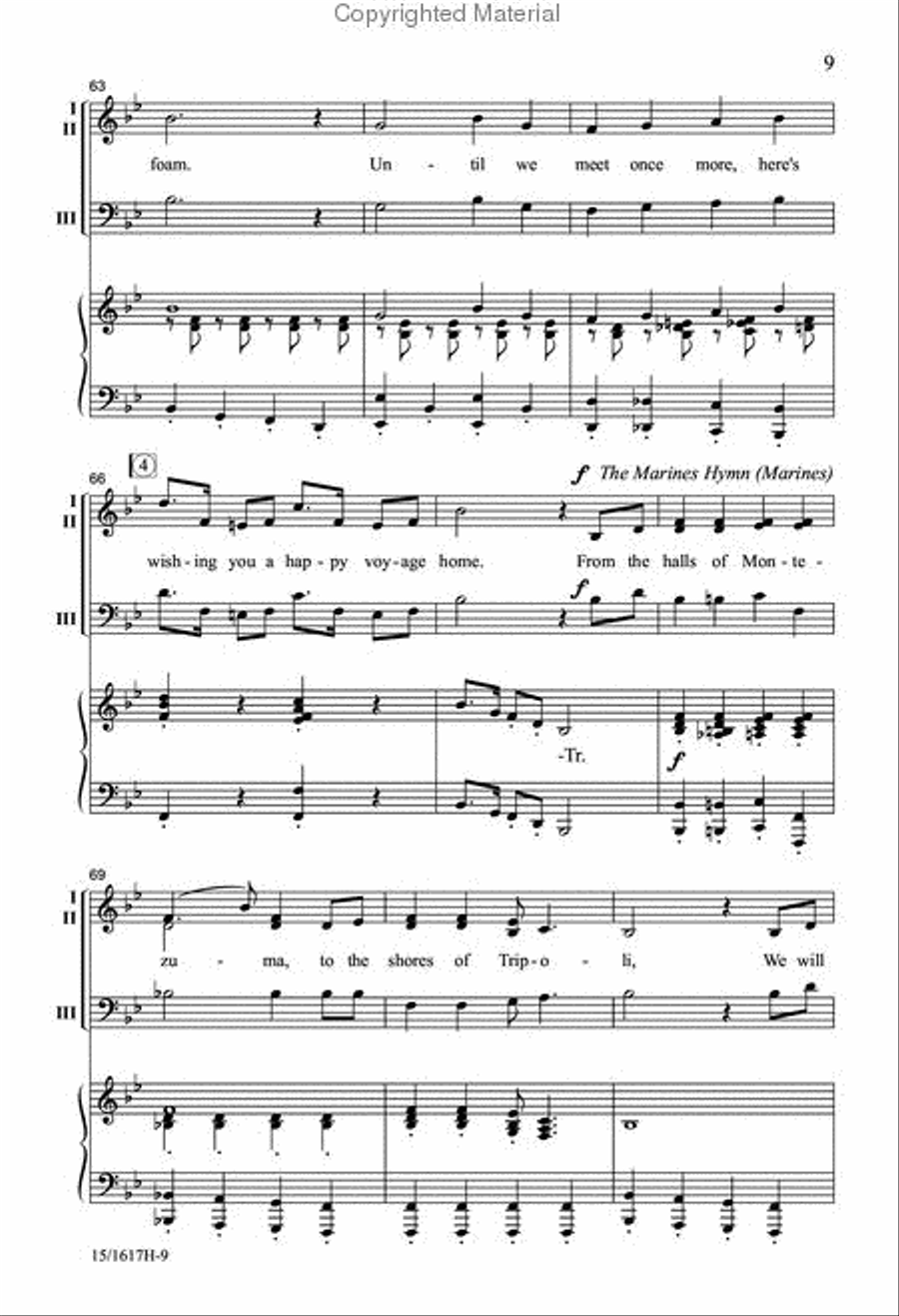 A Patriotic Salute 3-Part scores gallery preview page 8
