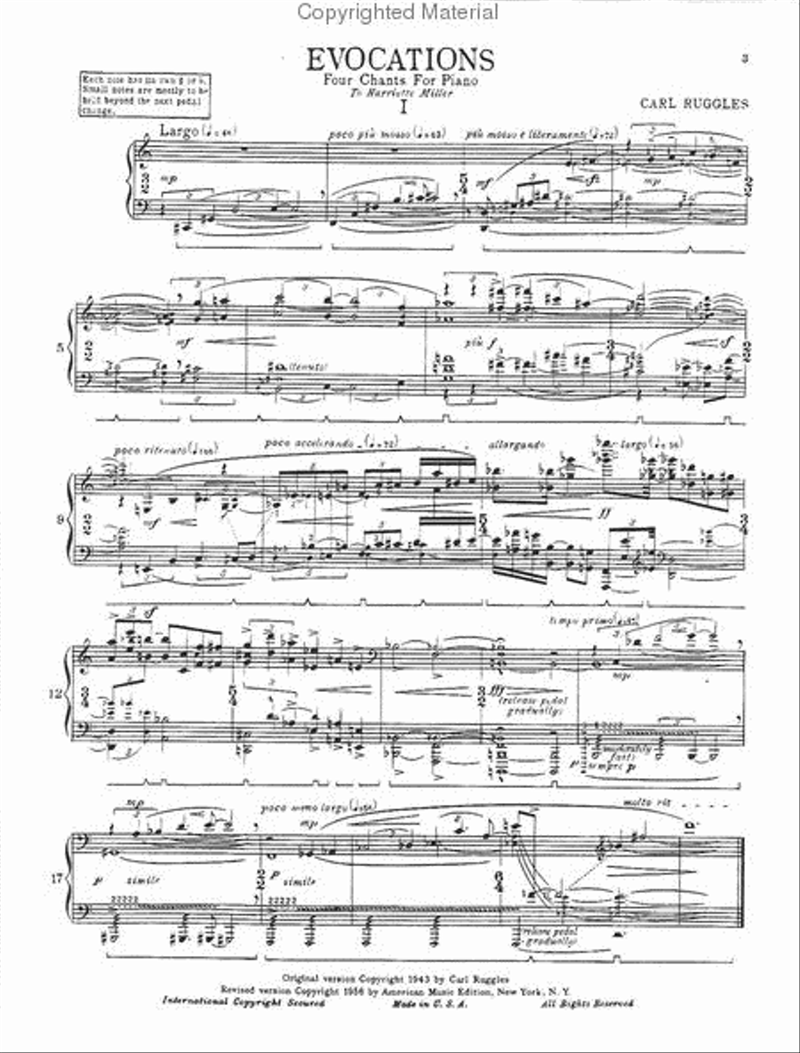 Evocations Chamber Music scores gallery preview page 2