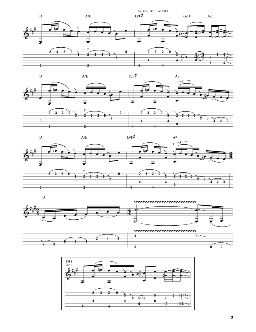 Ian And Nisa Ian And Nisa Guitar Solo scores gallery preview page 3