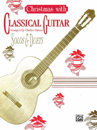 Book cover for Christmas with Classical Guitar Solos & Duets