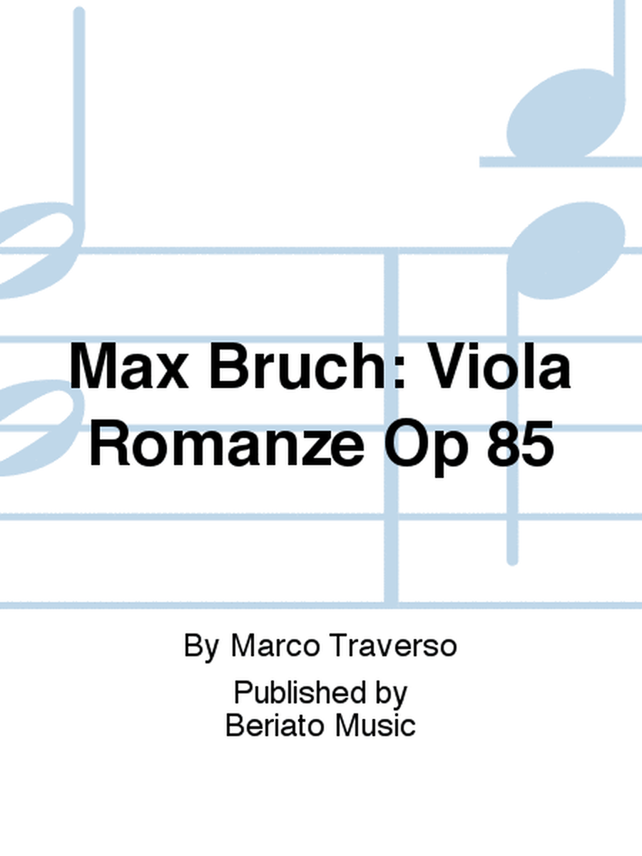 Max Bruch: Viola Romanze Op 85