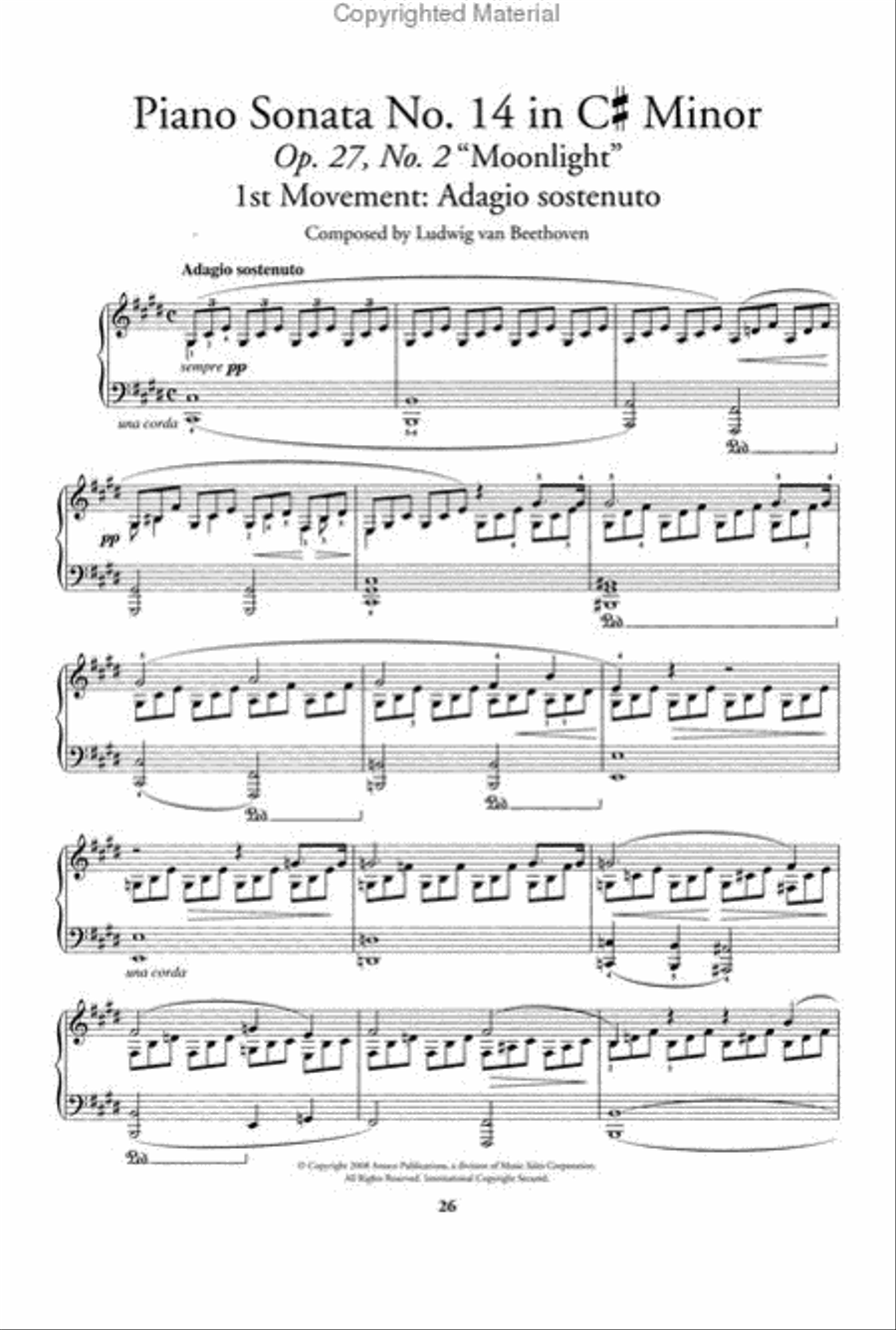 Music of the Masters Music of the Masters Piano Solo scores gallery preview page 4