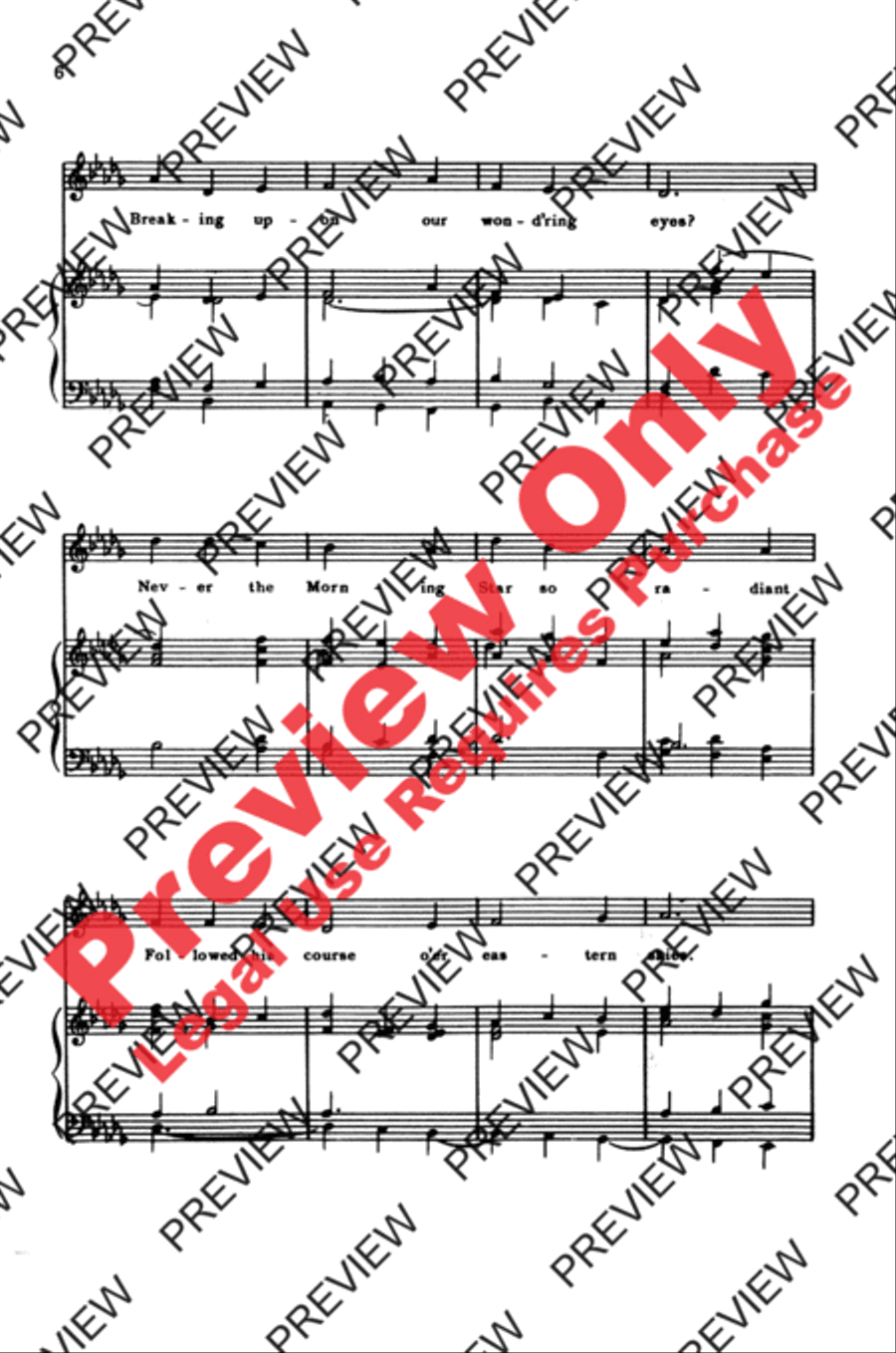 What Is This Lovely Fragrance? 4-Part scores gallery preview page 13