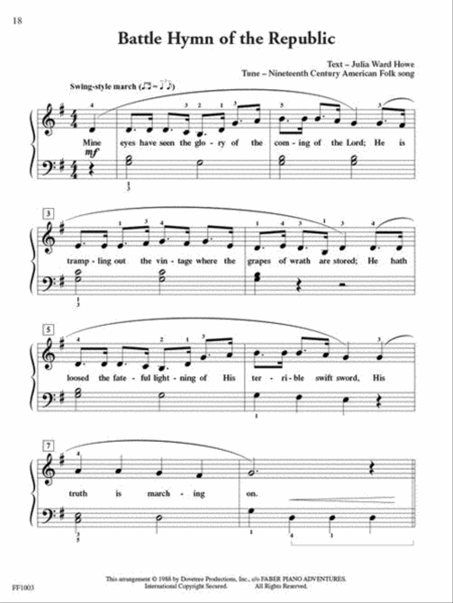 ChordTime® Piano Hymns Voice scores gallery preview page 6