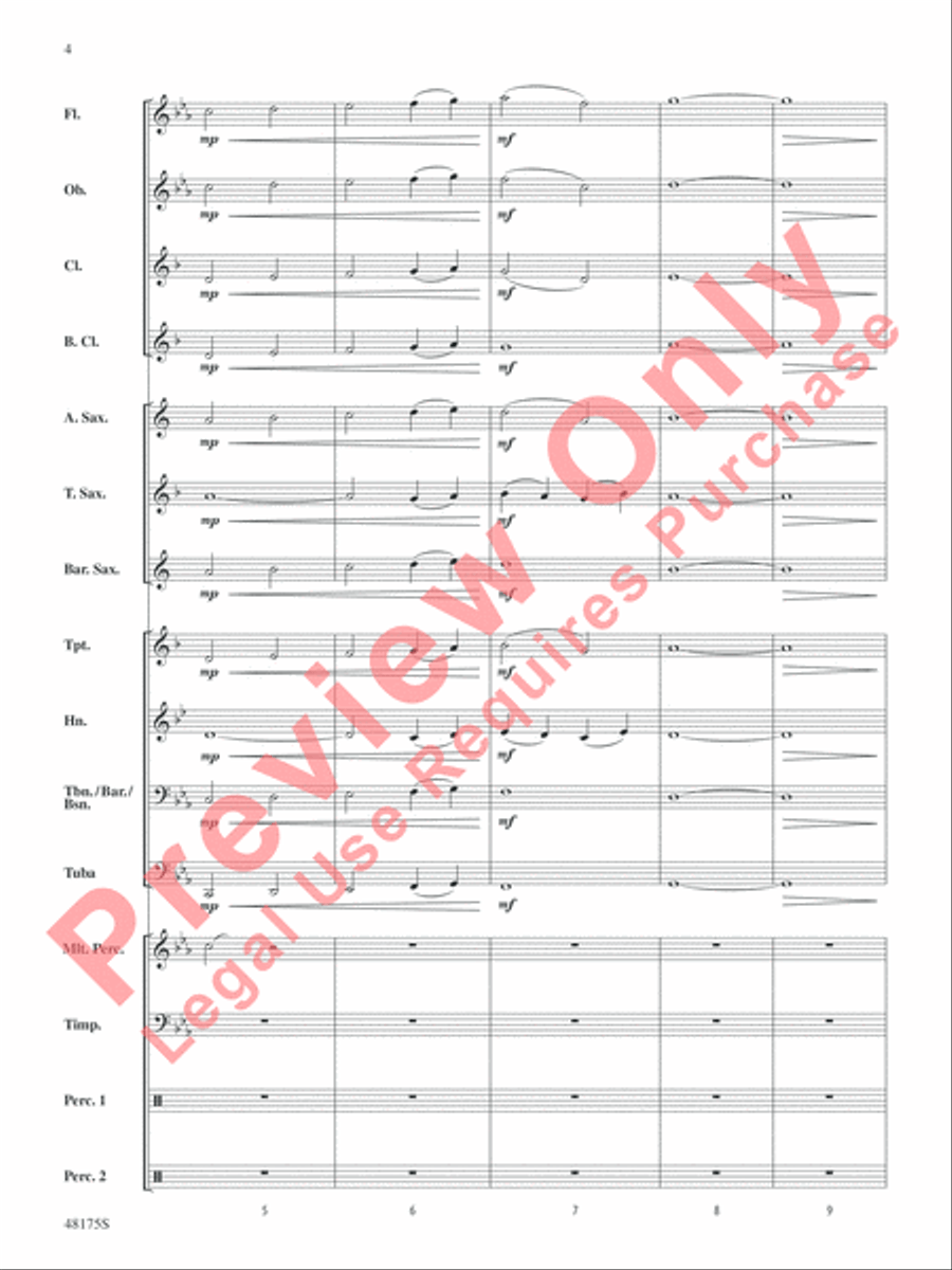 Dragon Bridge Dragon Bridge Concert Band scores gallery preview page 5