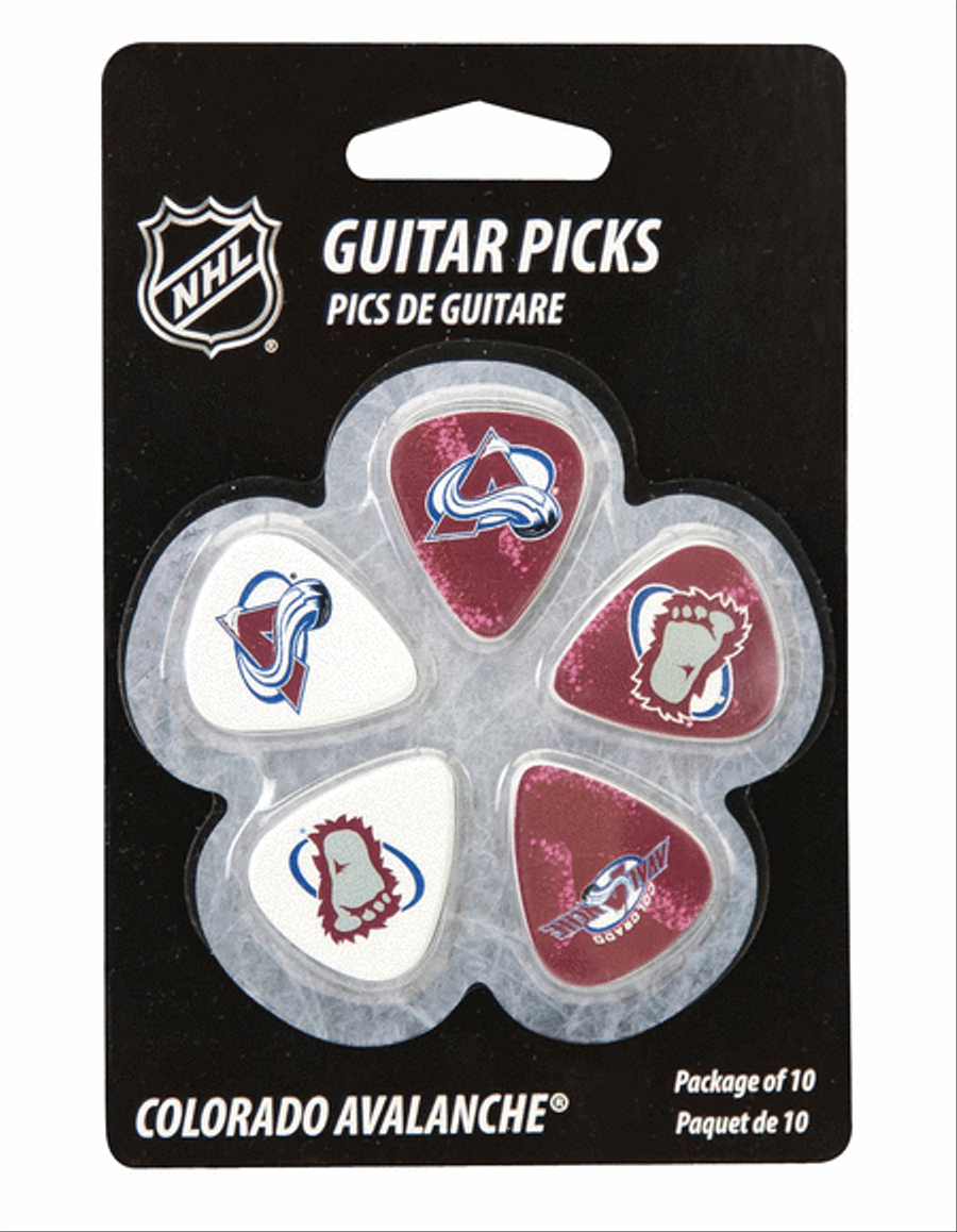 Book cover for Colorado Avalanche Guitar Picks