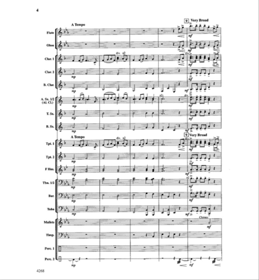 Winchester Chronicles Winchester Chronicles Concert Band scores gallery preview page 3
