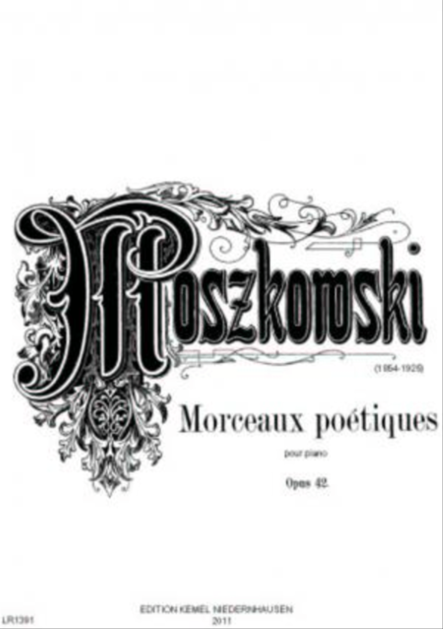 Morceaux poetiques Piano Solo scores gallery preview page 1