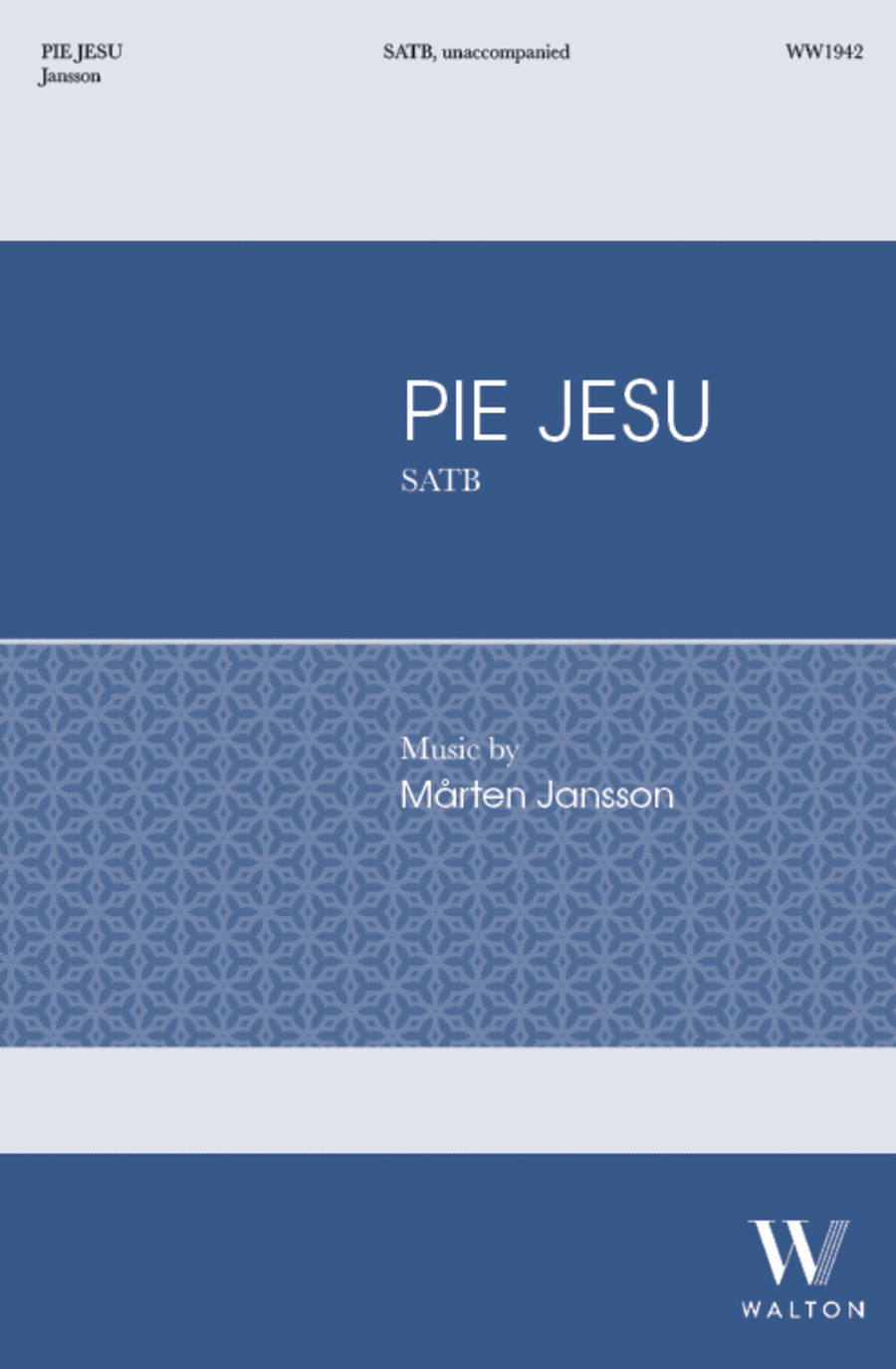 Pie Jesu 4-Part scores gallery preview page 1