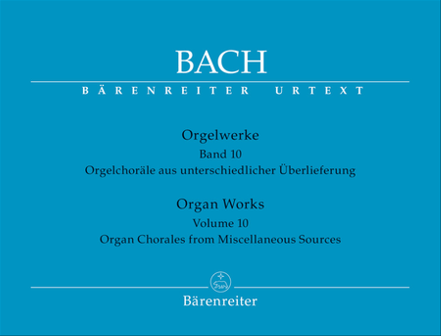Organ Works, Volume 10 Organ scores gallery preview page 1
