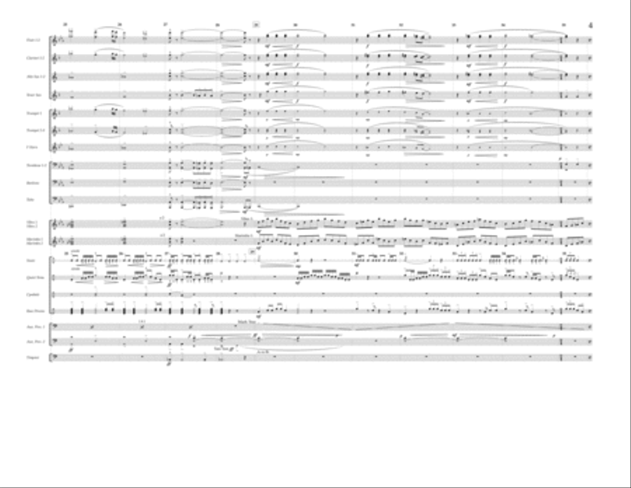 Queen Opener - Full Score Marching Band scores gallery preview page 4