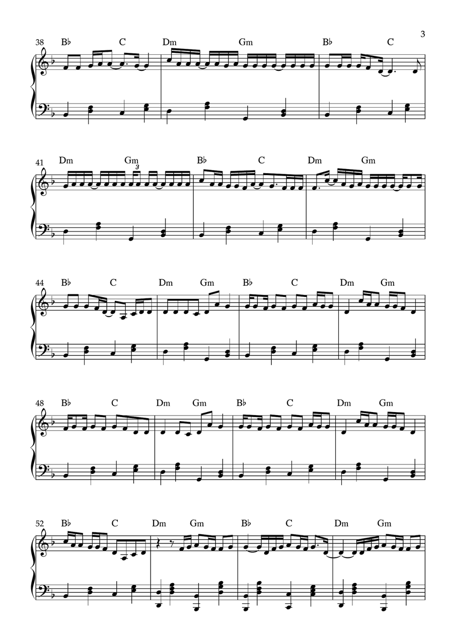 Shape Of You Easy Piano scores gallery preview page 3