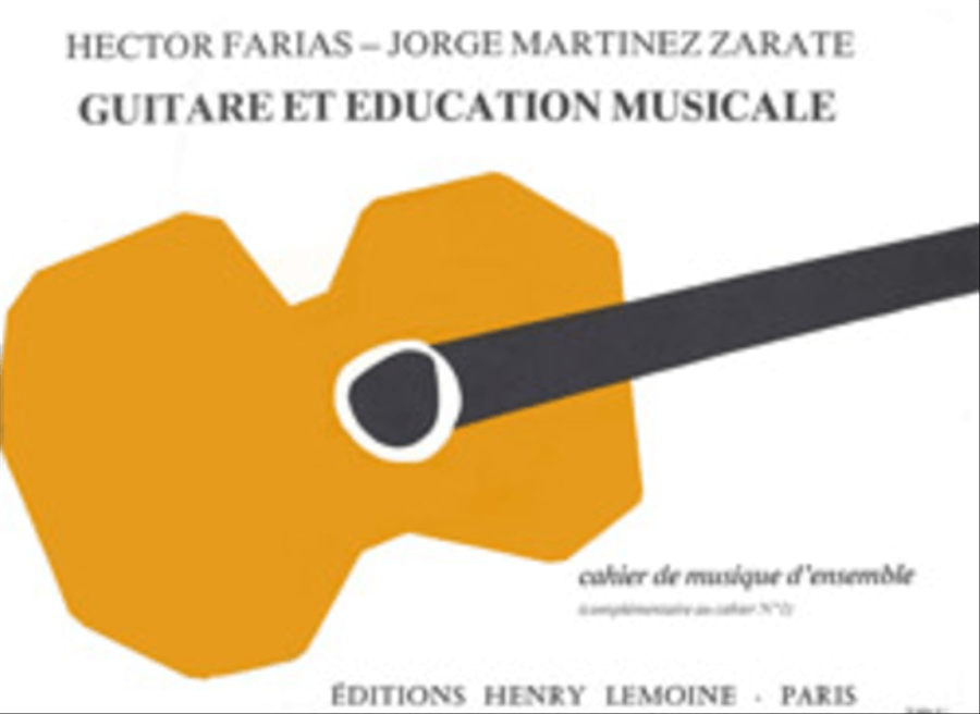 Guitare et education musicale - Volume musique d'ensemble Guitar Ensemble scores gallery preview page 1
