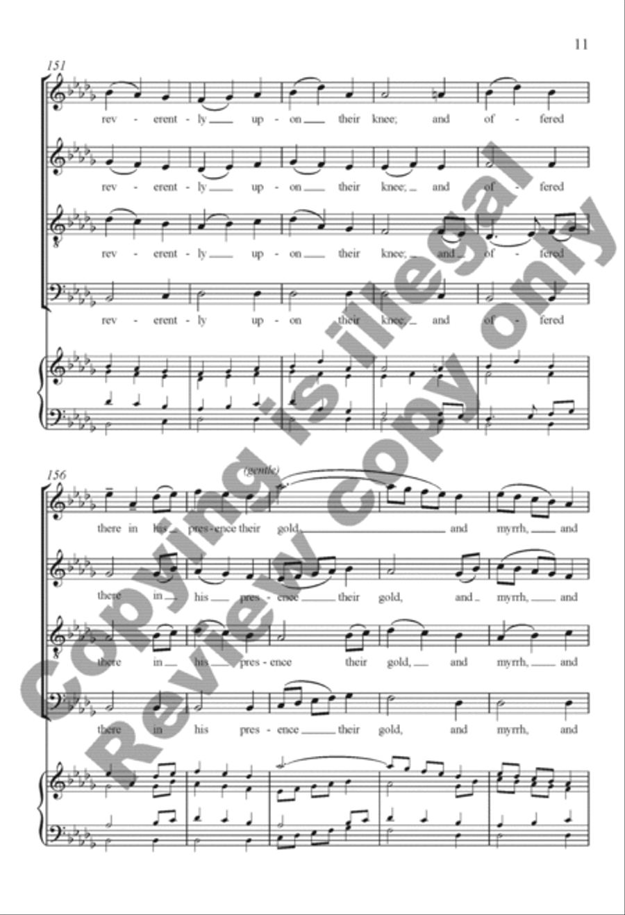 The First Nowell 4-Part scores gallery preview page 11