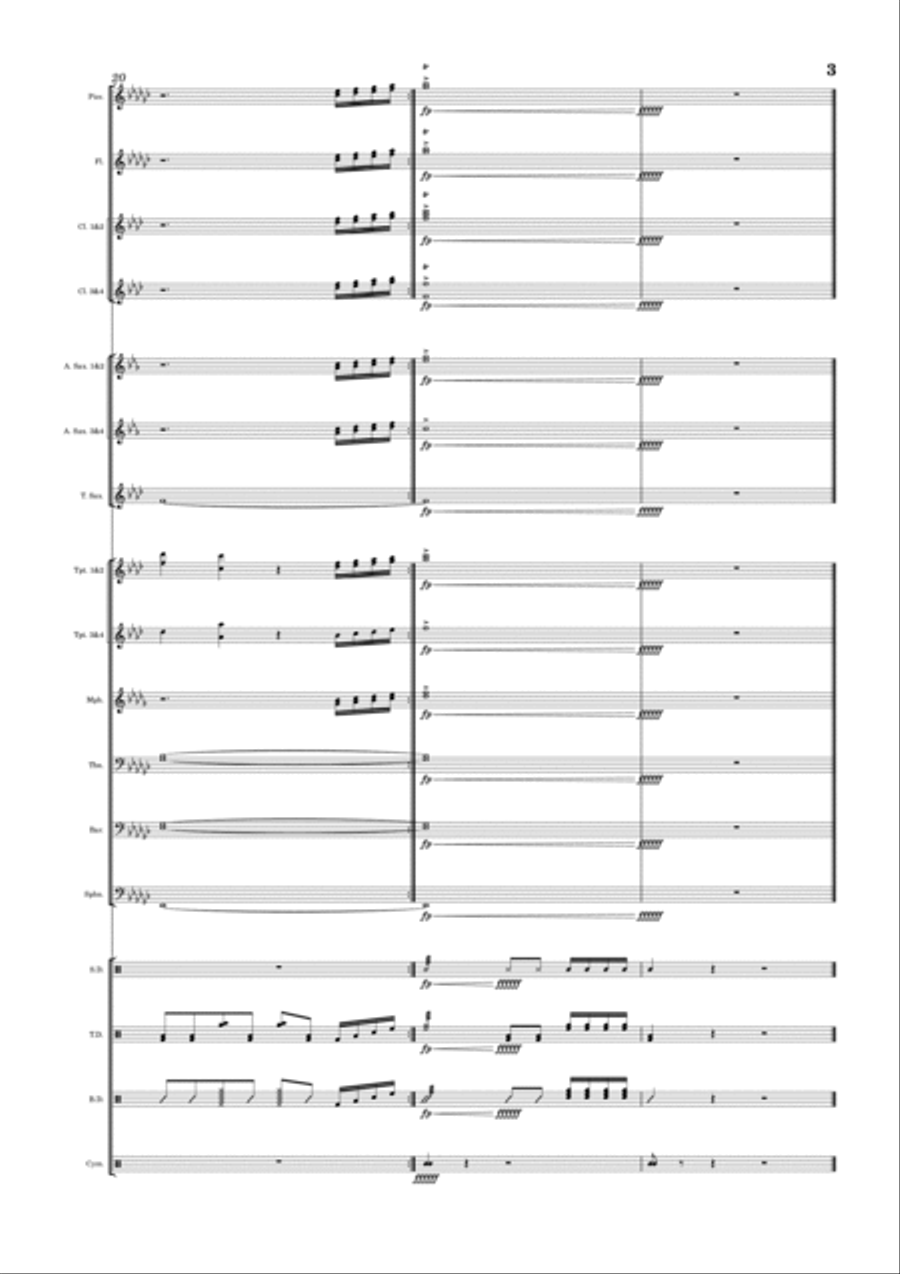 Industry Baby Industry Baby Marching Band scores gallery preview page 3