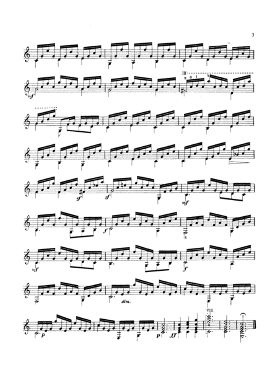 Carcassi & Sor: Easy Classic Guitar Solos Acoustic Guitar scores gallery preview page 2