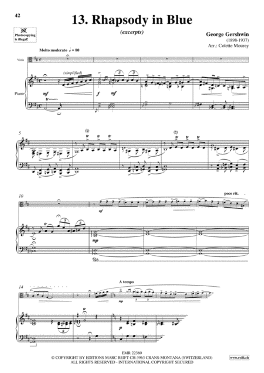 Gershwin 20 Greatest Hits Piano Accompaniment scores gallery preview page 15