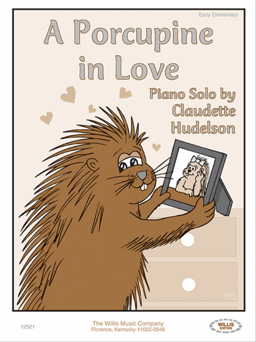 A Porcupine in Love A Porcupine in Love Easy Piano scores gallery preview page 1