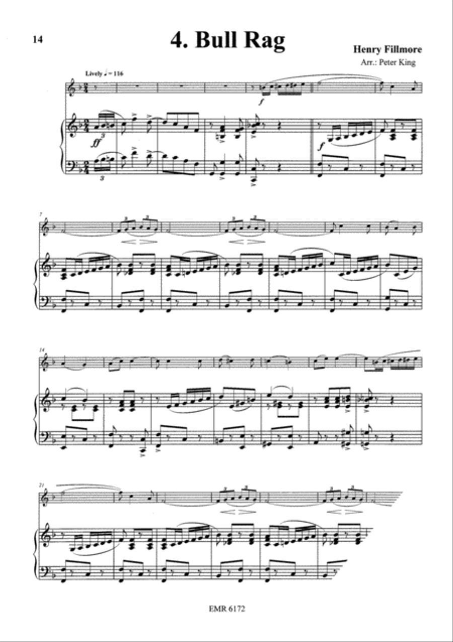 15 Rags 15 Rags Trumpet Solo scores gallery preview page 6