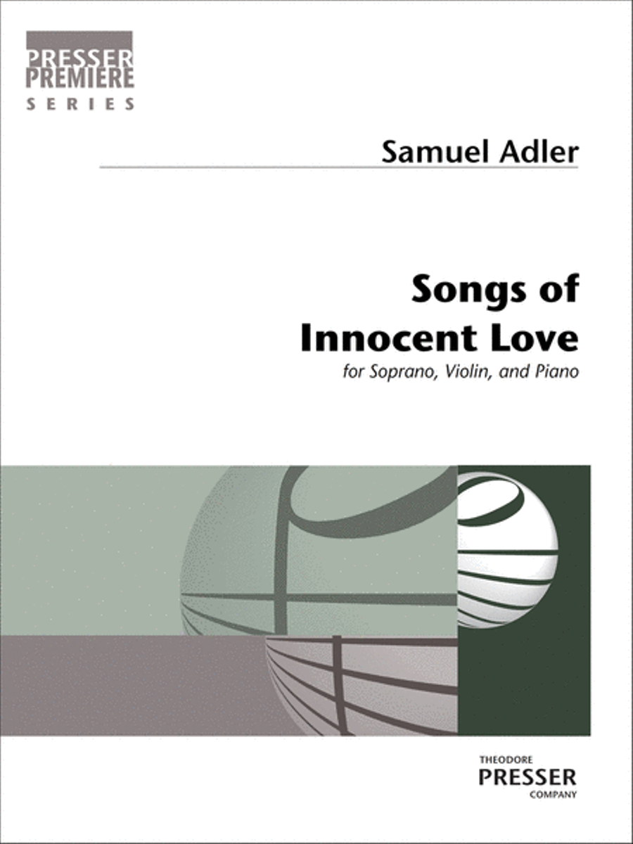 Songs of Innocent Love Chamber Music scores gallery preview page 2