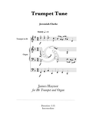Book cover for Trumpet Tune for Bb Trumpet and Organ
