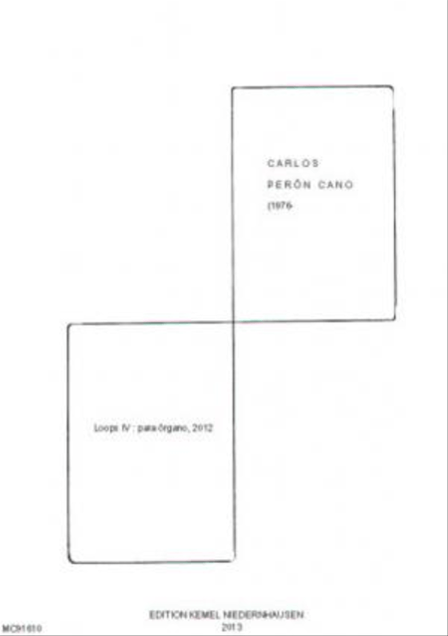 Loops IV Organ scores gallery preview page 1