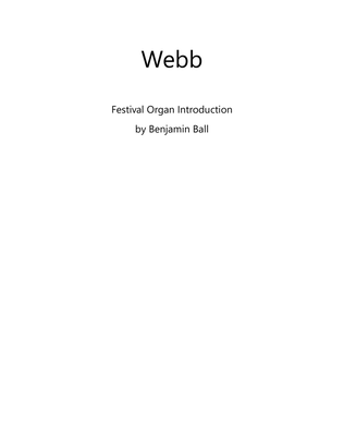 Webb (hymn introduction)