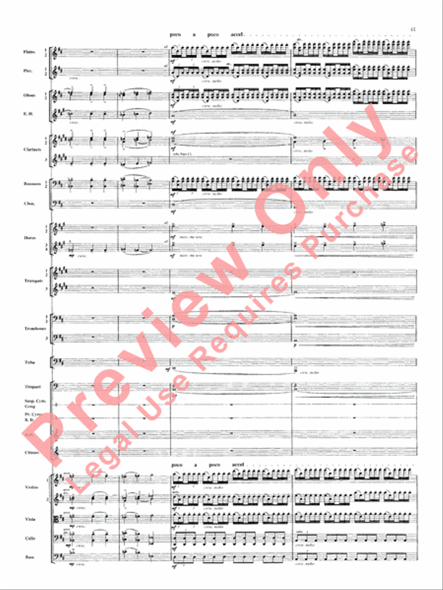Russian Christmas Music Russian Christmas Music Full Orchestra scores gallery preview page 44