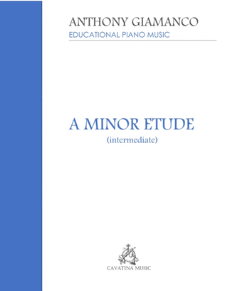 A Minor Etude (piano solo- intermediate)