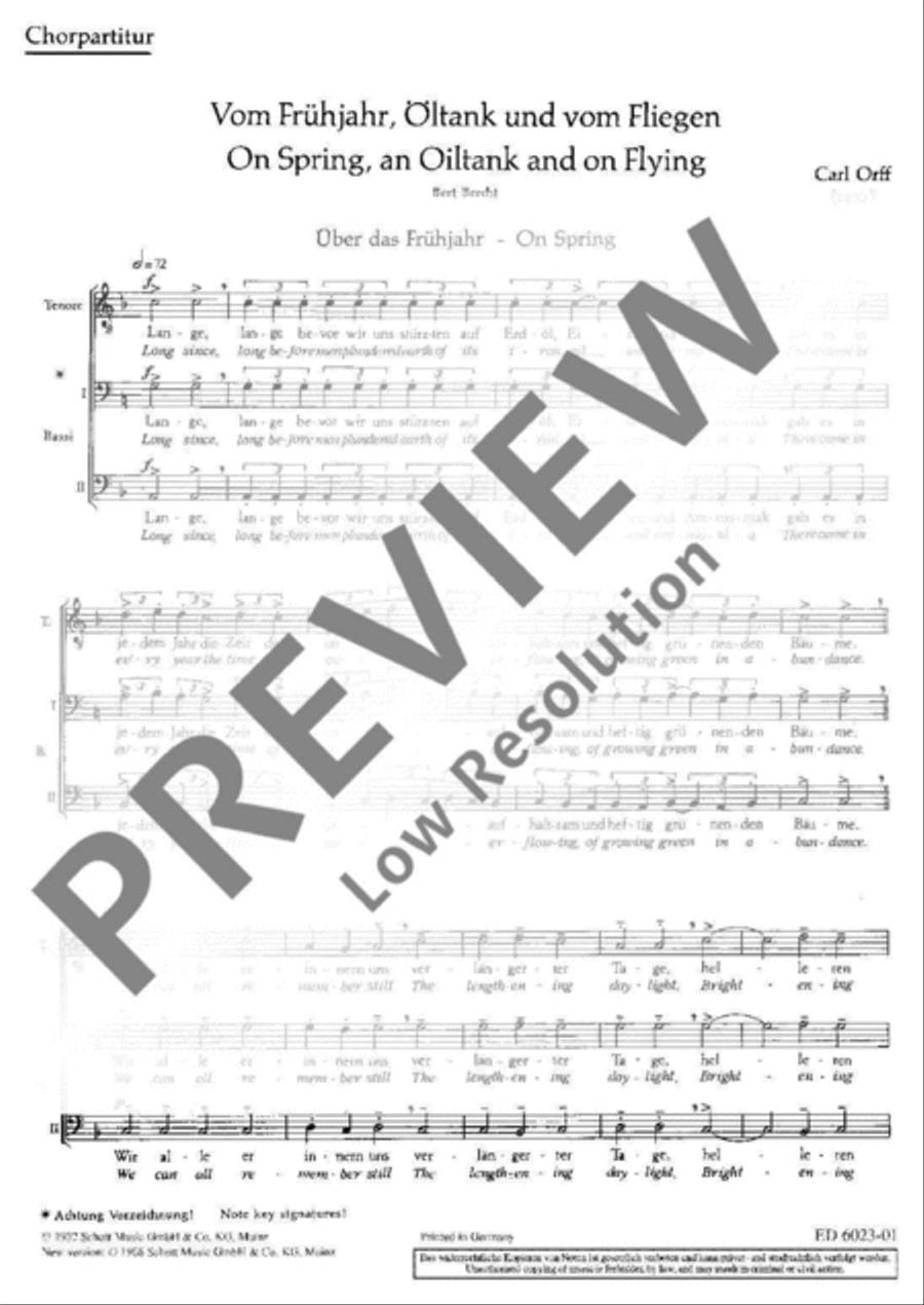 On Spring, on Oiltank and on Flying Mixed Choir scores gallery preview page 2