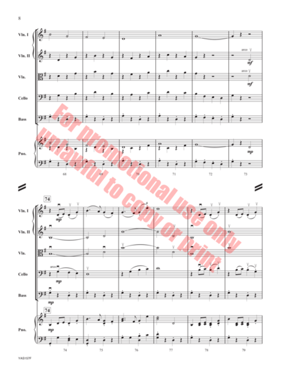 Berryhill Trail String Orchestra scores gallery preview page 9