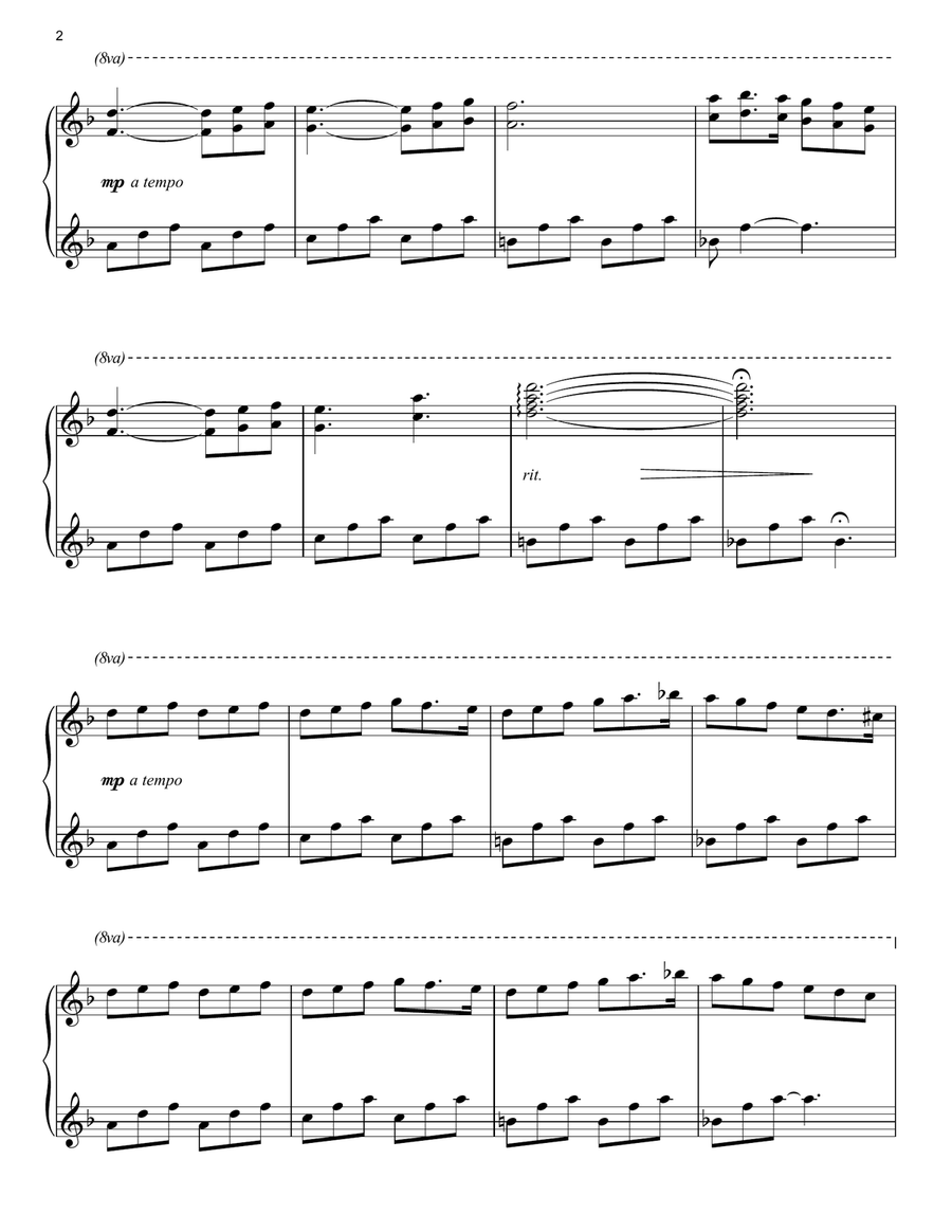 Cristofori's Dream Piano Solo scores gallery preview page 2