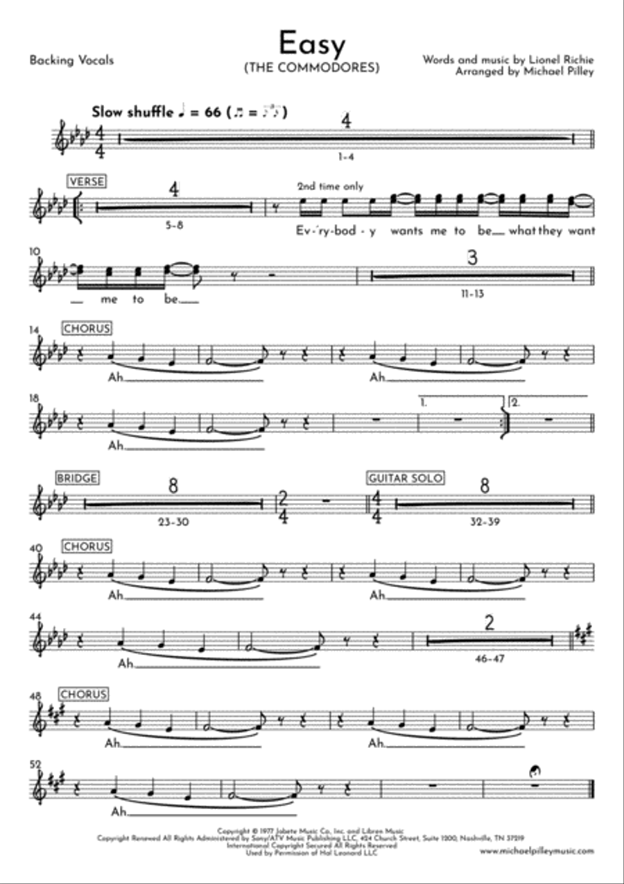 Easy Voice scores gallery preview page 3
