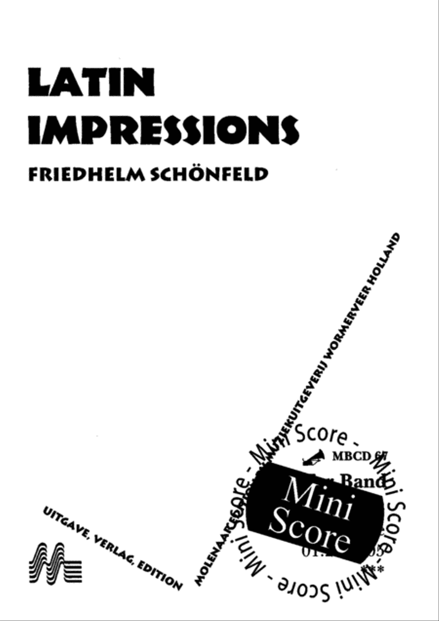Latin Impressions Latin Impressions Concert Band scores gallery preview page 3