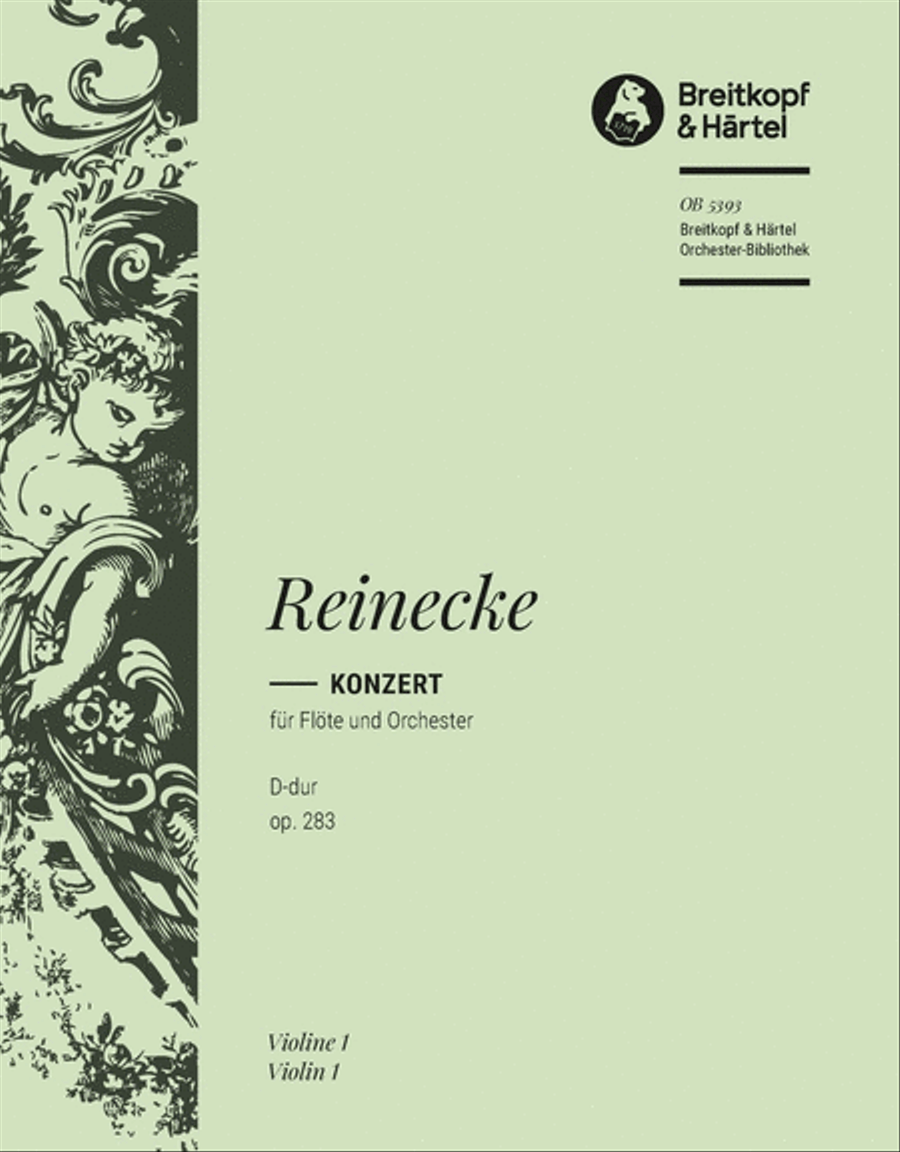 Flute Concerto in D major Op. 283 Orchestra scores gallery preview page 1