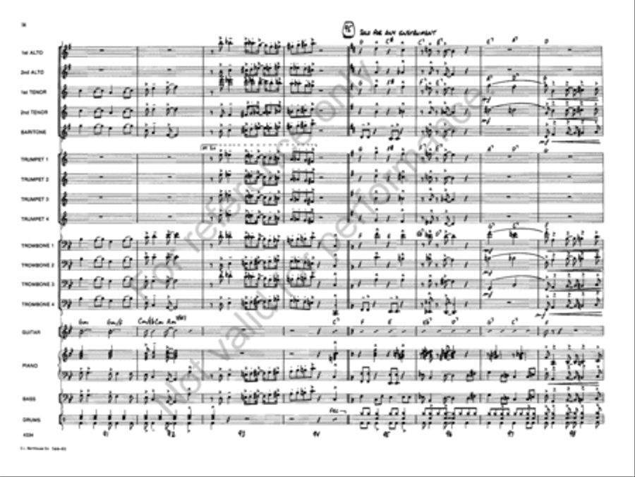 Gospel John Gospel John Jazz Ensemble scores gallery preview page 14