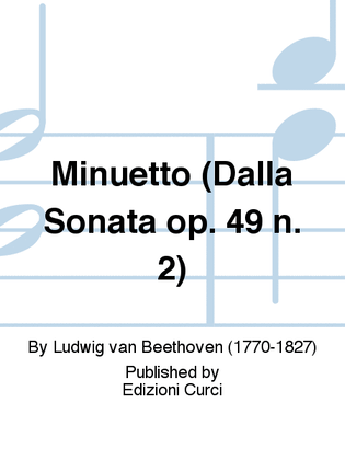 Minuetto (Dalla Sonata op. 49 n. 2)