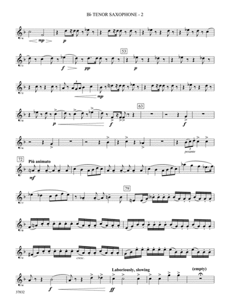 Triumphal March (from Aida): B-flat Tenor Saxophone