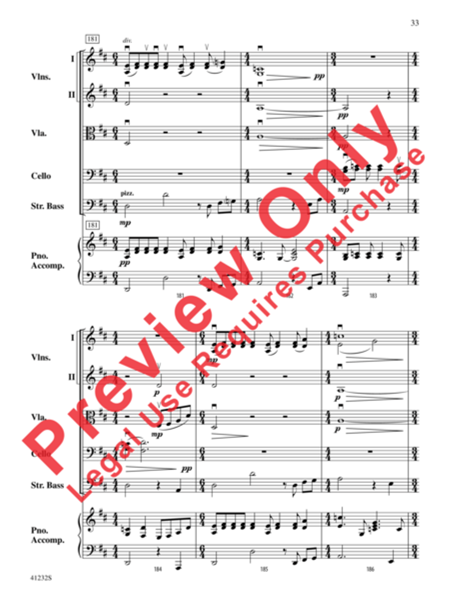 Pippin String Orchestra scores gallery preview page 34
