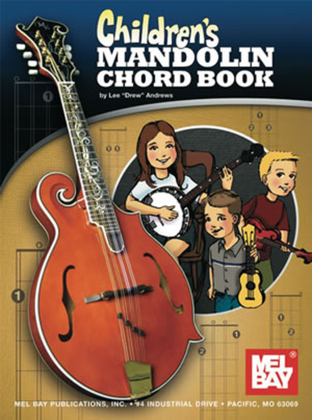 Book cover for Children's Mandolin Chord Book