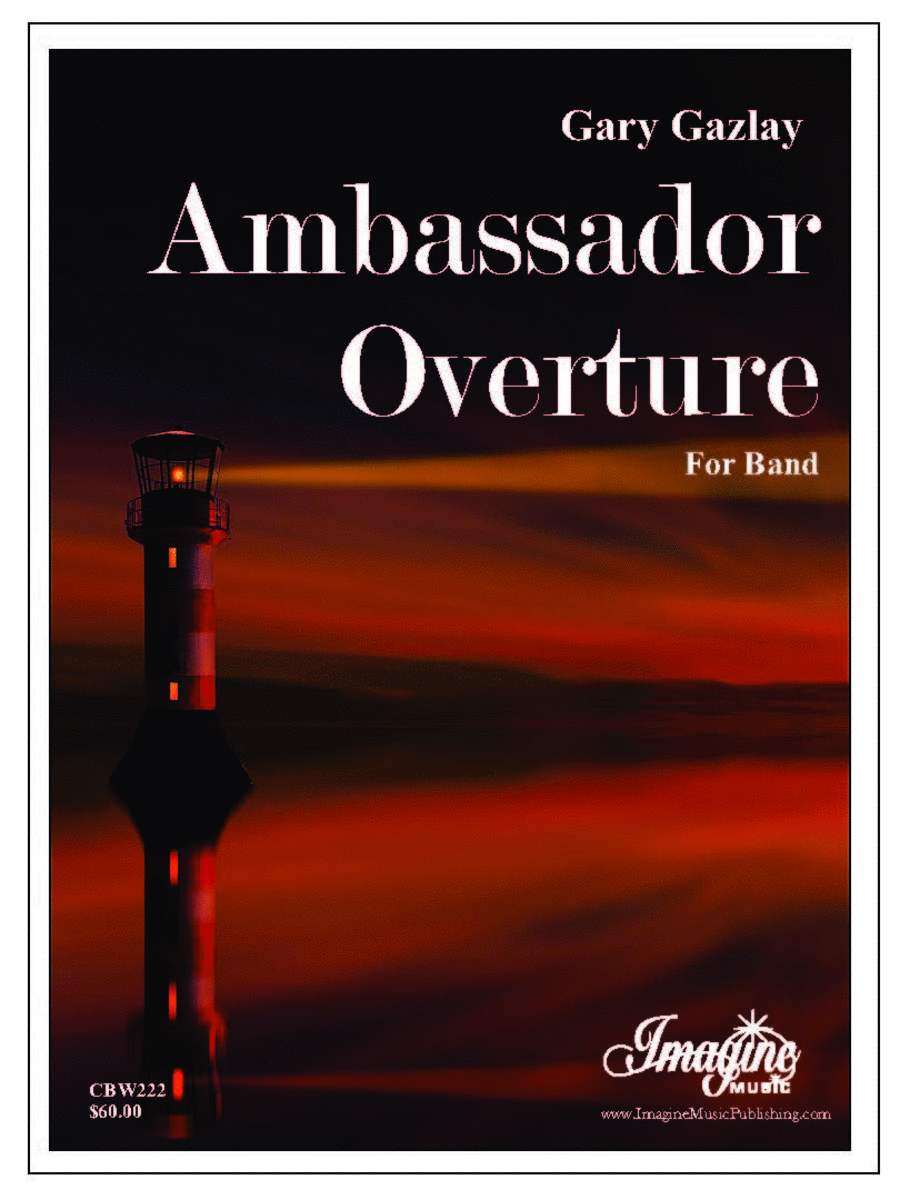 Ambassador Overture Ambassador Overture Concert Band scores gallery preview page 1