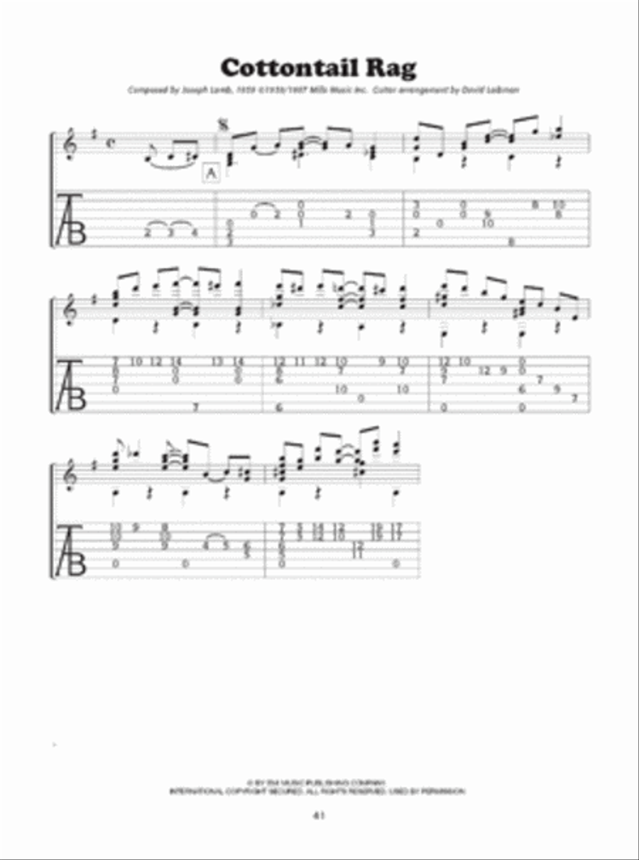 Classic Ragtime Guitar, Volume 1 Fingerpicking Guitar scores gallery preview page 2