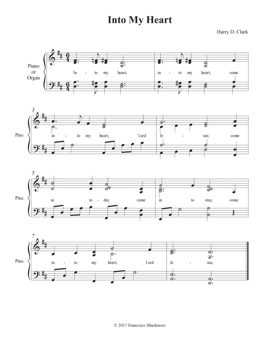 Into My Heart Into My Heart Piano, Vocal, Guitar scores gallery preview page 1